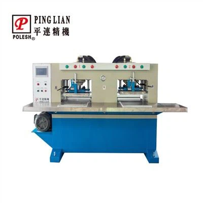 Macchina da taglio idraulica di tipo scorrevole a due stazioni